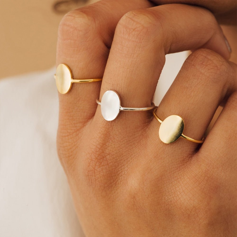 Oval Blank Ring - Brilini