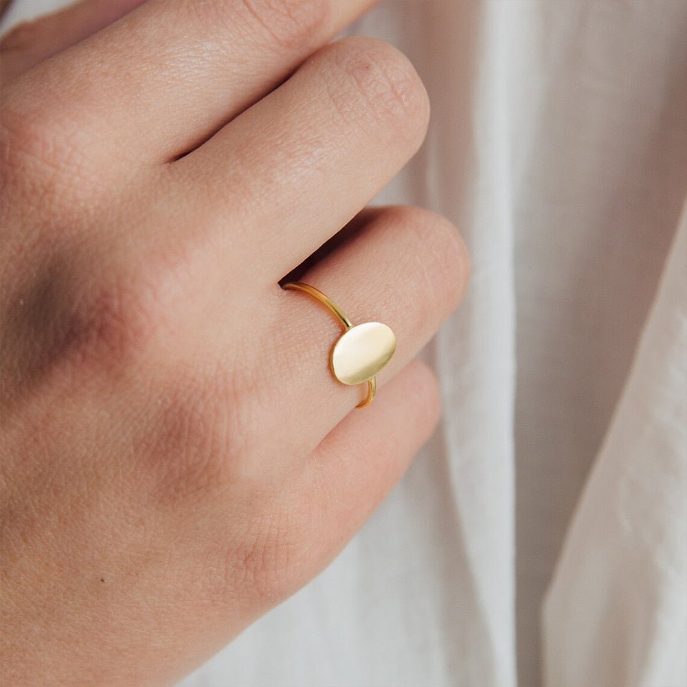 Oval Blank Ring - Brilini