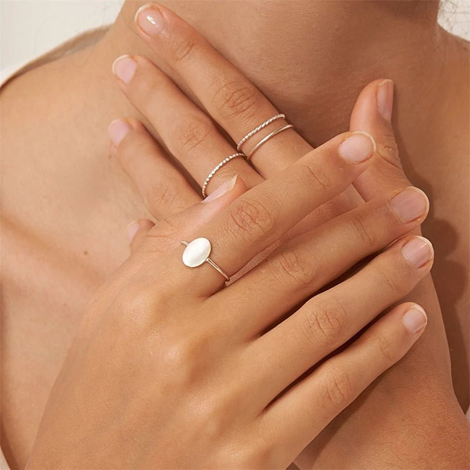 Oval Blank Ring - Brilini