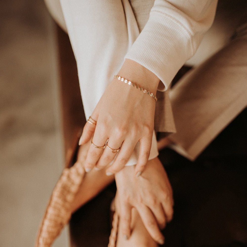 Pea Chain Bracelet - Brilini