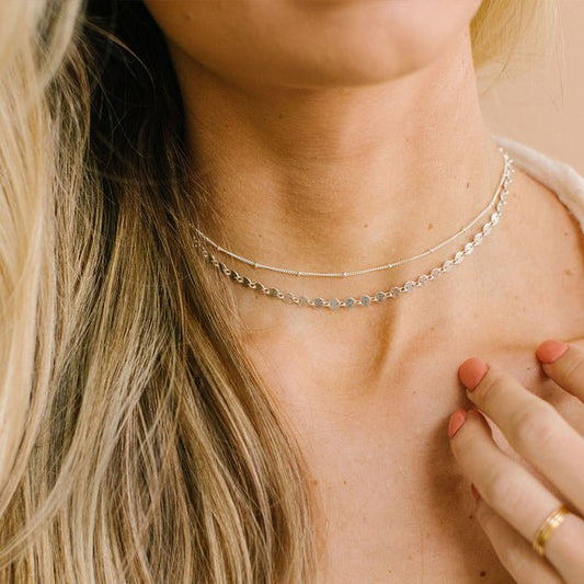 Pea Choker With Selectable Chain - Brilini