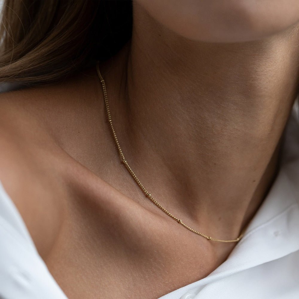 Satelite Chain Necklace - Brilini