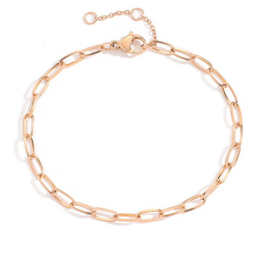 Small Paperclip Link Bracelet - Brilini