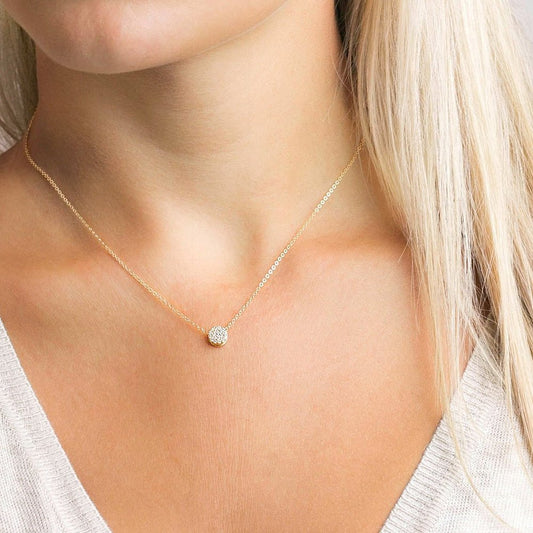 Sparkling Diamond Necklace - Brilini