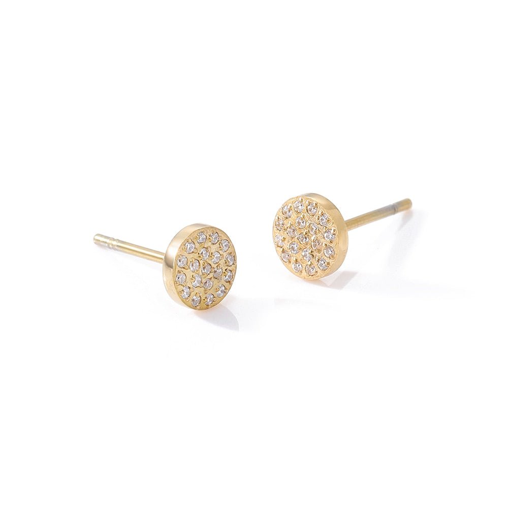 Sparkling Stud Earrings - Brilini